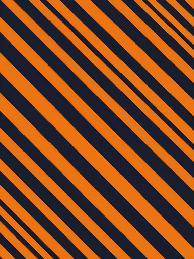 Abstract geometric vector art with interlocking orange and black diagonal lines, inspired by contemporary West African textile patterns, sharp contrast, clean digital rendering.
