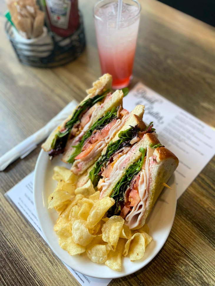 turkey bacon tomato lettuce cranberry aioli sourdough