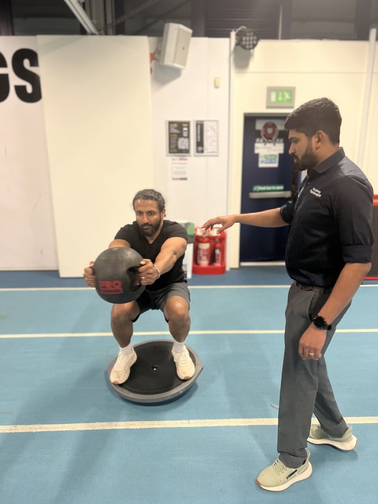 Expert physiotherapy care focused on posture correction and mobility