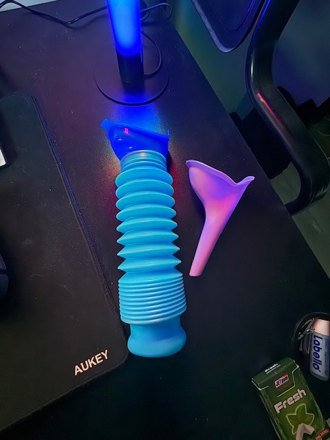 urinoir et gourde portable pour voyage