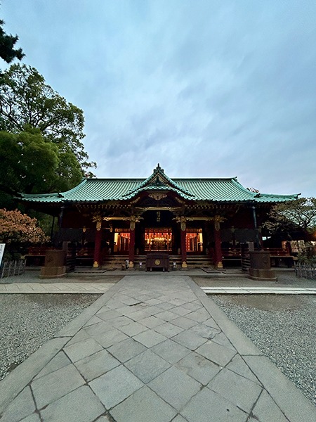 Batiment principal du sanctuaire Nezu-jinja