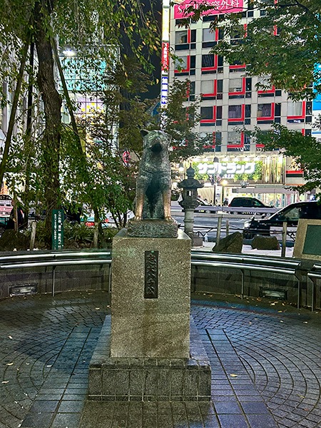 Statue d'Hachiko à Shibuya