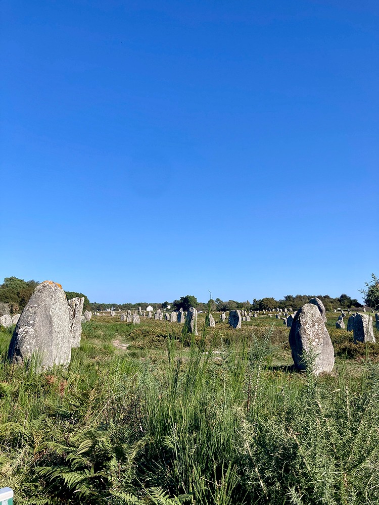 Les alignements du Ménec à Carnac