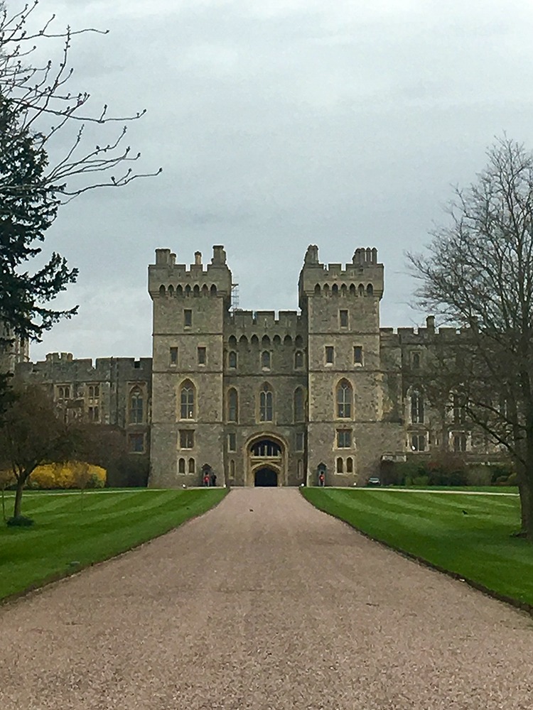 Château de Windsor depuis The Long Walk