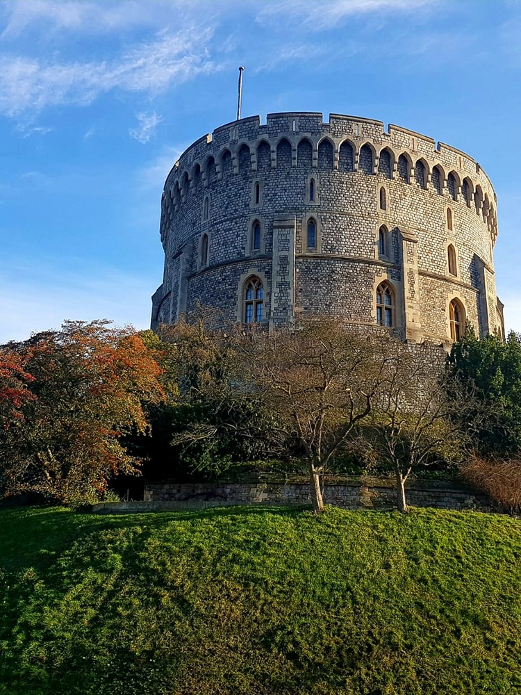 La tour ronde du château de Windsor
