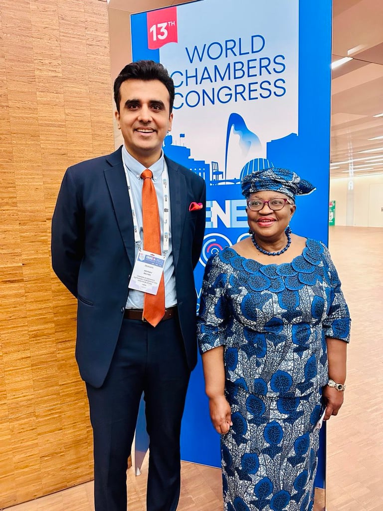 Our President & CEO with DG of WTO