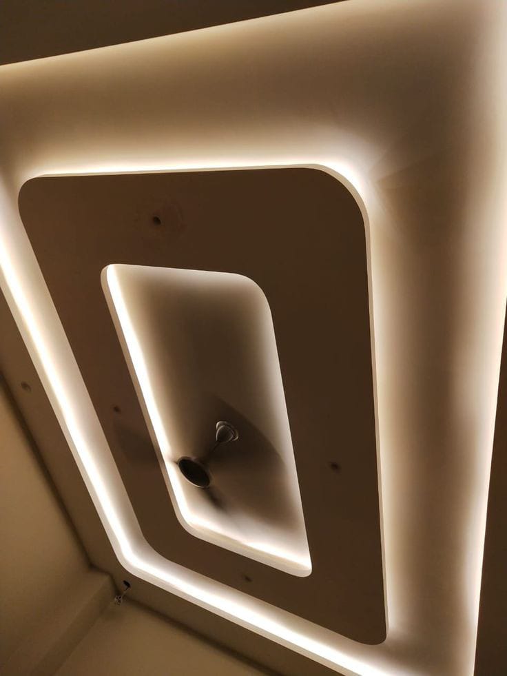 Stylish Living Room Interior Solution and POP Renovation Services in Boisar by trustedfix