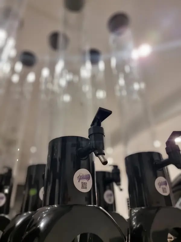 Drink Tower featured during a Birthday Party in Wellingtonpoint, Redlands - party hire by SweetAz Co.