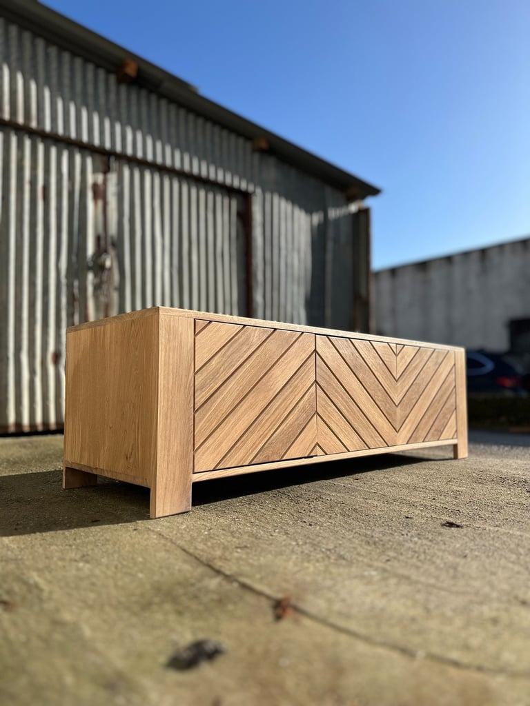 Banc coffre - Pointe de hongrie