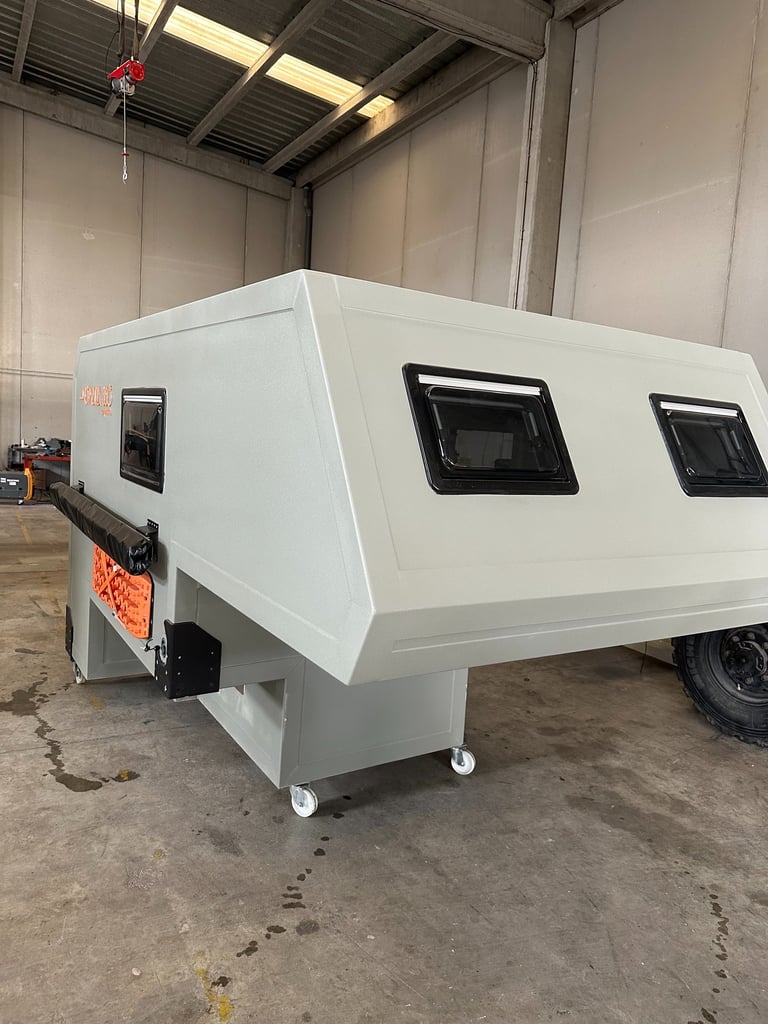 célula camper para pick-up