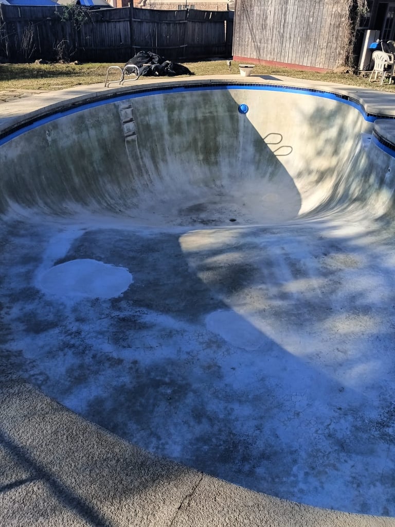Heavily Stained Even After Powerwashing