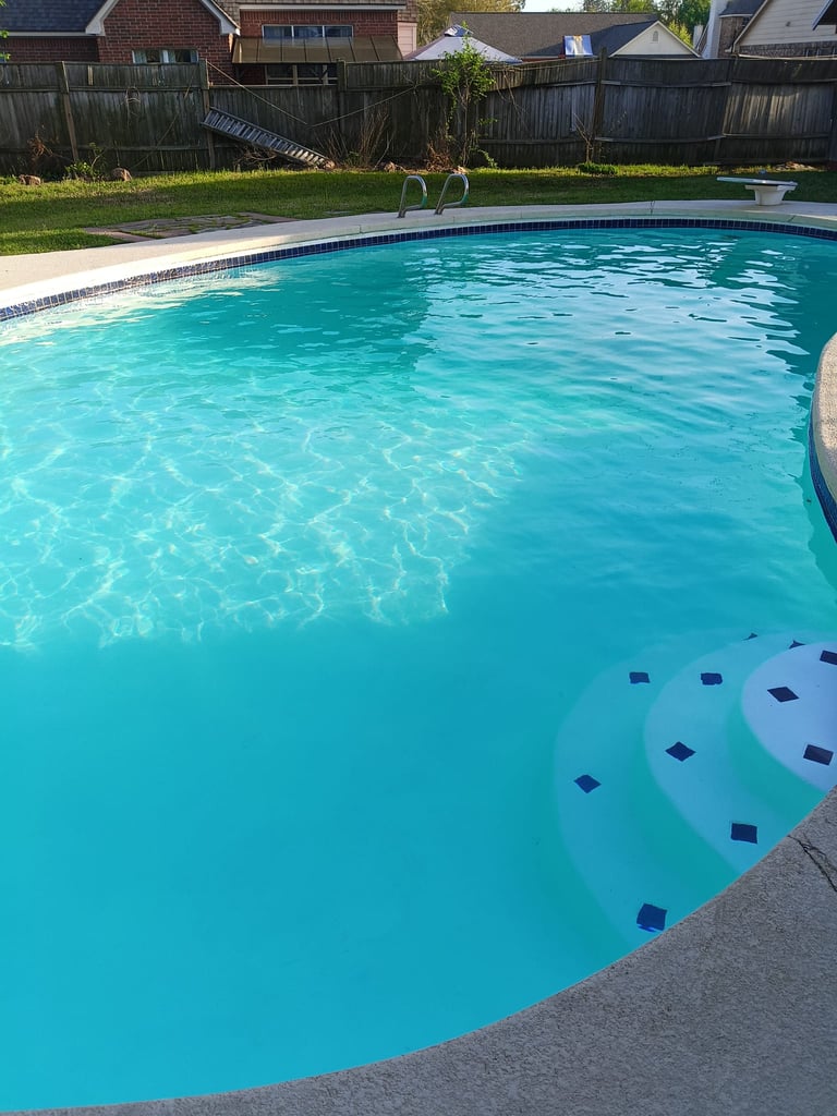 Finished Pool and Deck