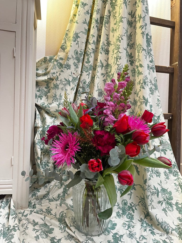 Bouquet de fleurs fraiche et de saisons 
