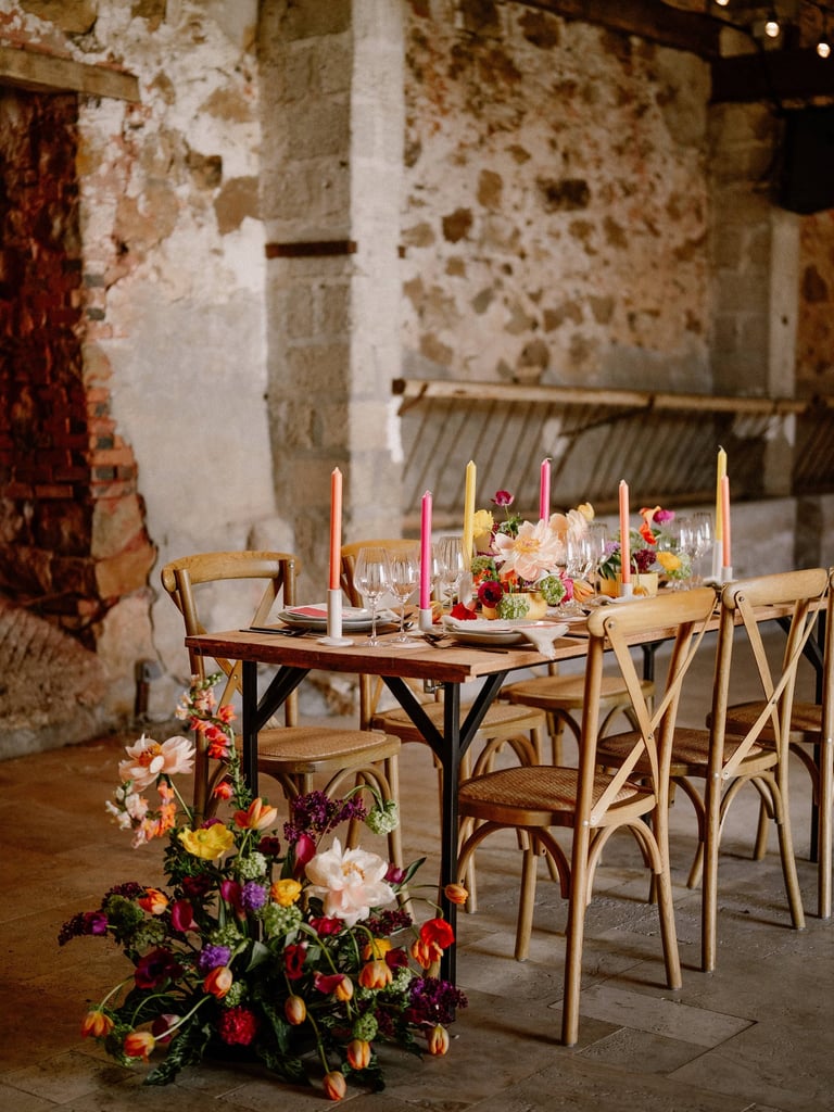 Centre de table pour un mariage 