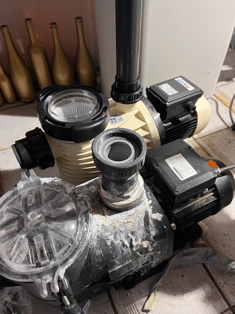 changement d'une pompe piscine
