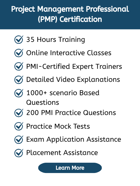 Project Management Professional (PMP) Training & Certification Course