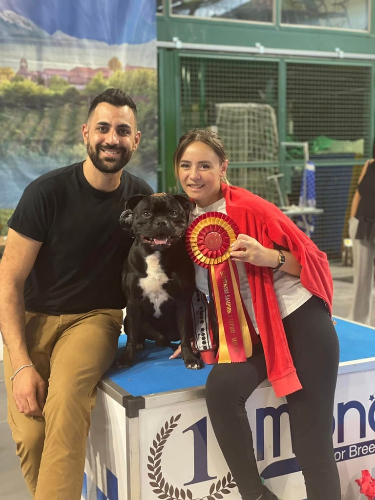 Cristian e Rossella con Hugo Grecalestaffs Campione Sloveno