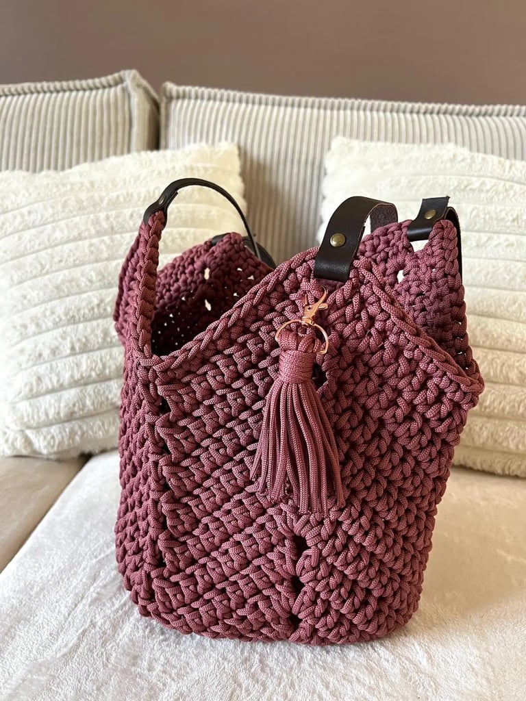 sac à main crochet tricot laine xl plaids artisan fait main saint valentin fete des meres cadeau