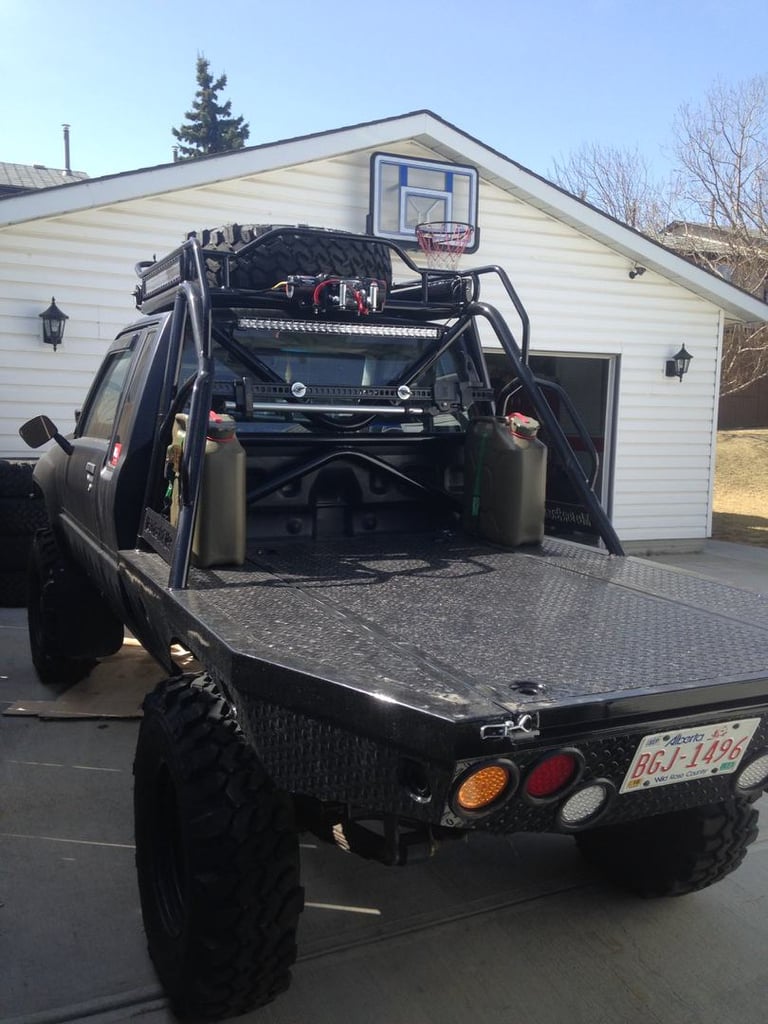 Toyota pickup custom off road flatbed okotoks alberta