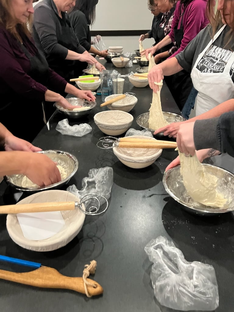 Sourdough stretch & fold