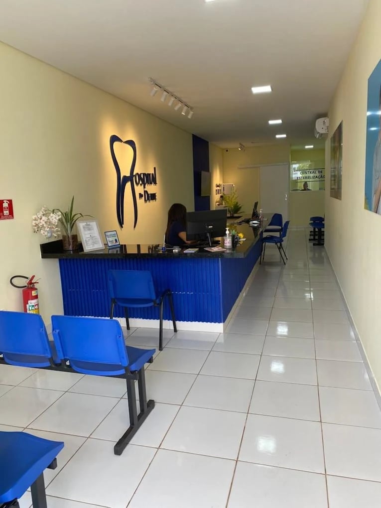 recepção da clínica hospital do dente lem