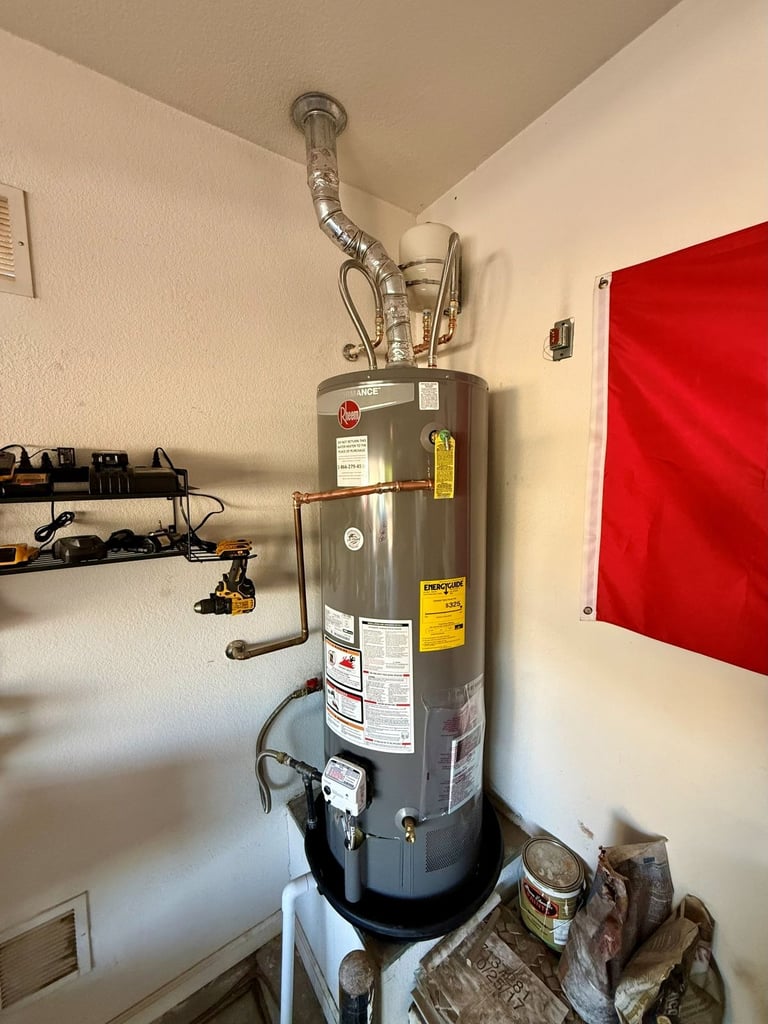 Professional water heater installation in North Peoria AZ by At Hand Heroes