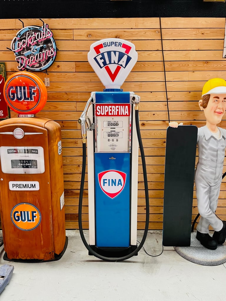 Fina Satam Petrol Pump,Fina Satam Petrol Pump of 1950,