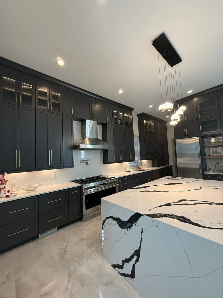 Custom kitchen renovation project in Georgia