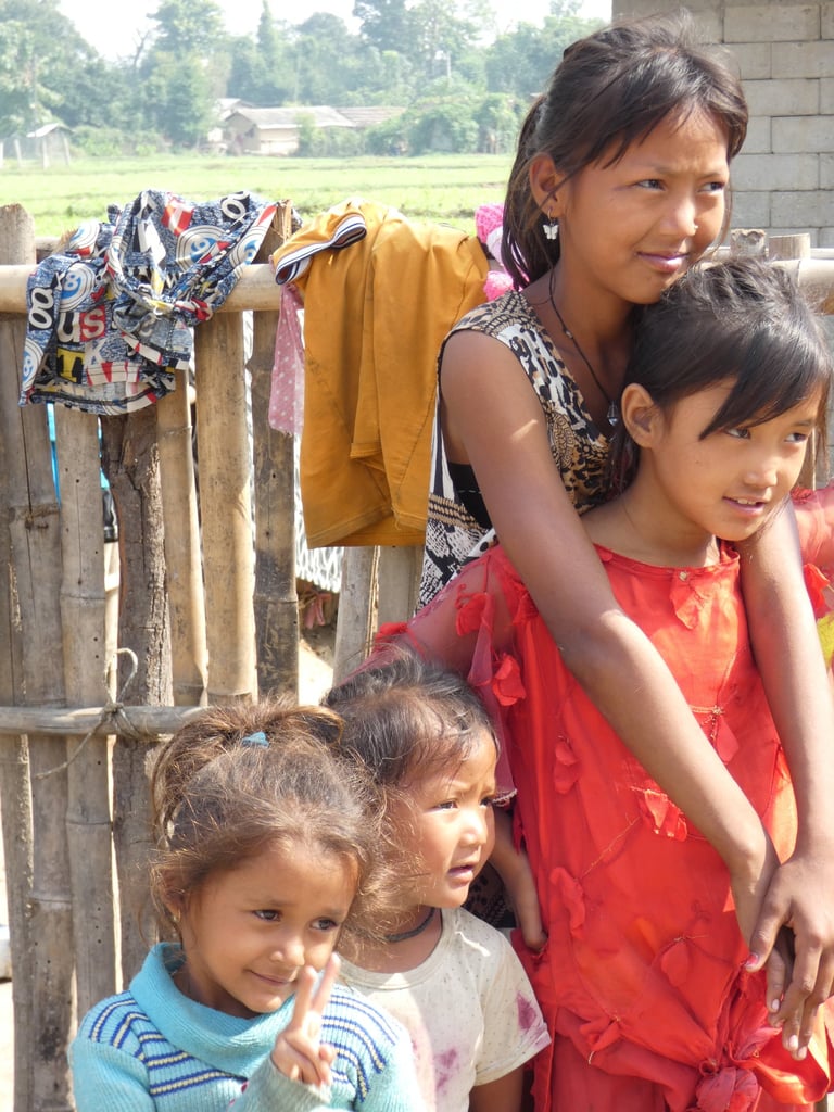 children in Tharkurdwara 
