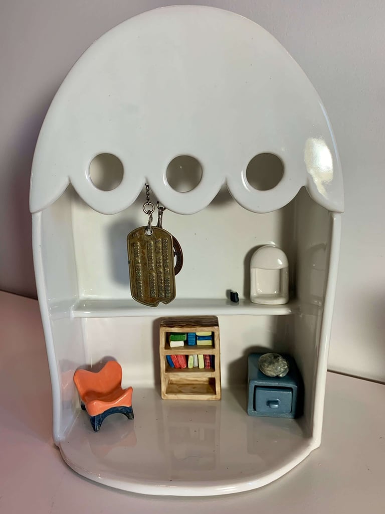 Porcelain shrine for my mother