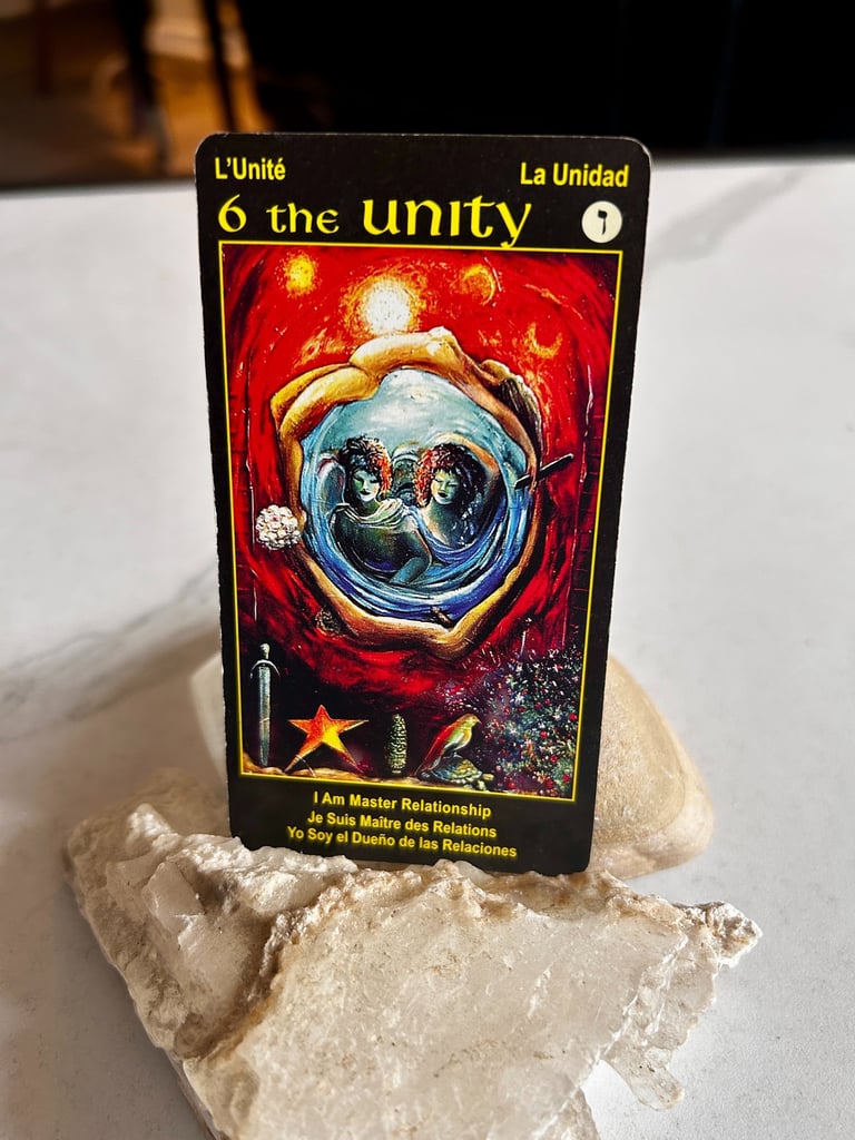 Tarot Card 6 Unity Love & Relationships