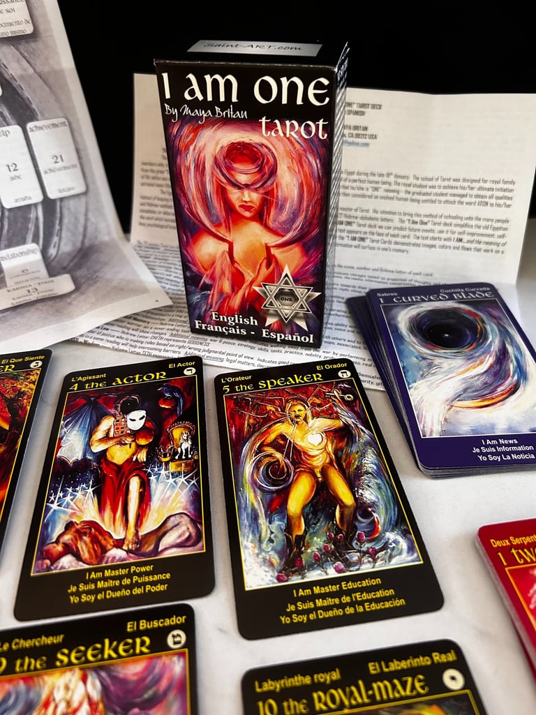 Psychic readings I Am One Tarot cards deck accurate