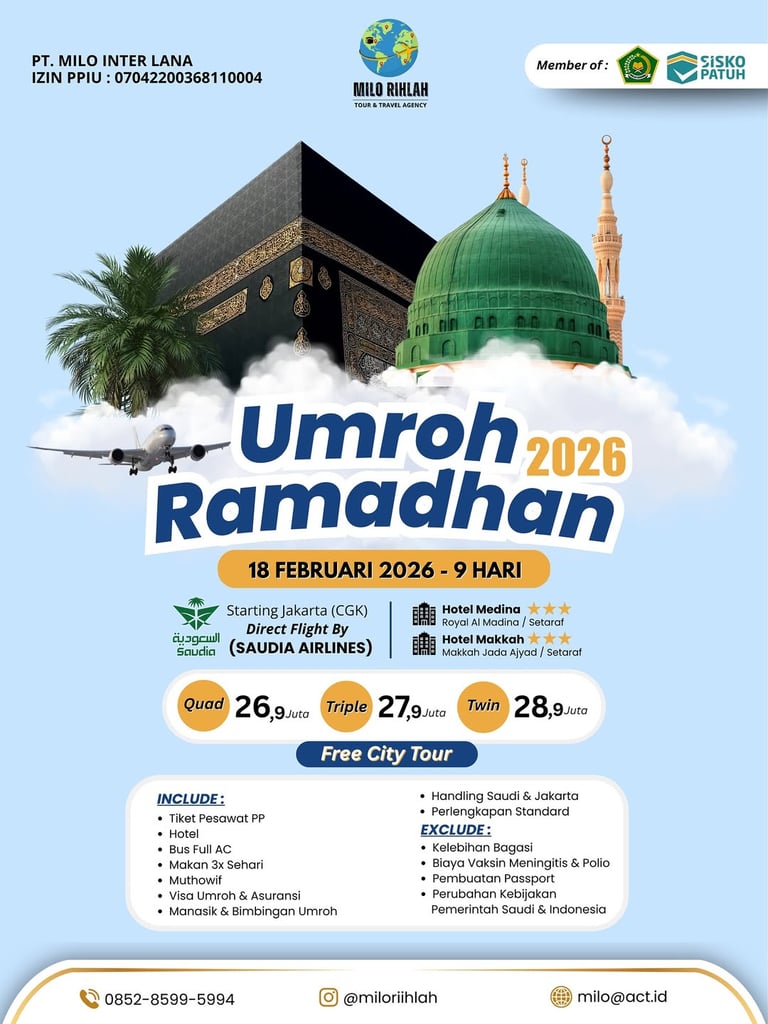 Umroh Ramadhan 2026