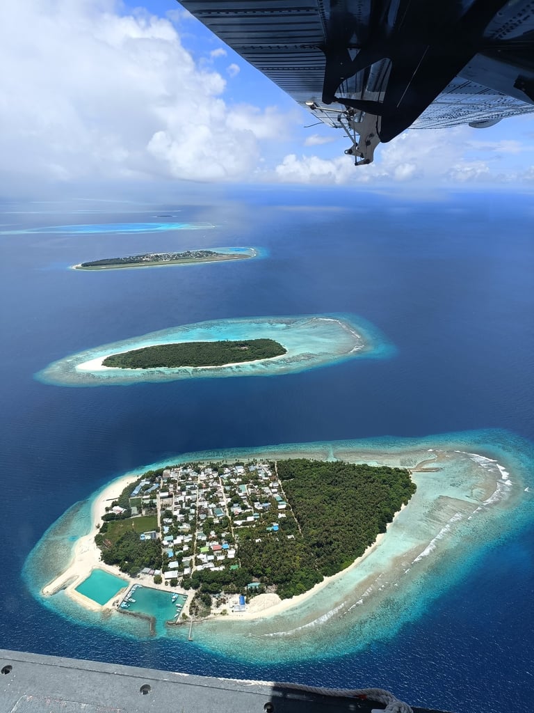 atoll île avion