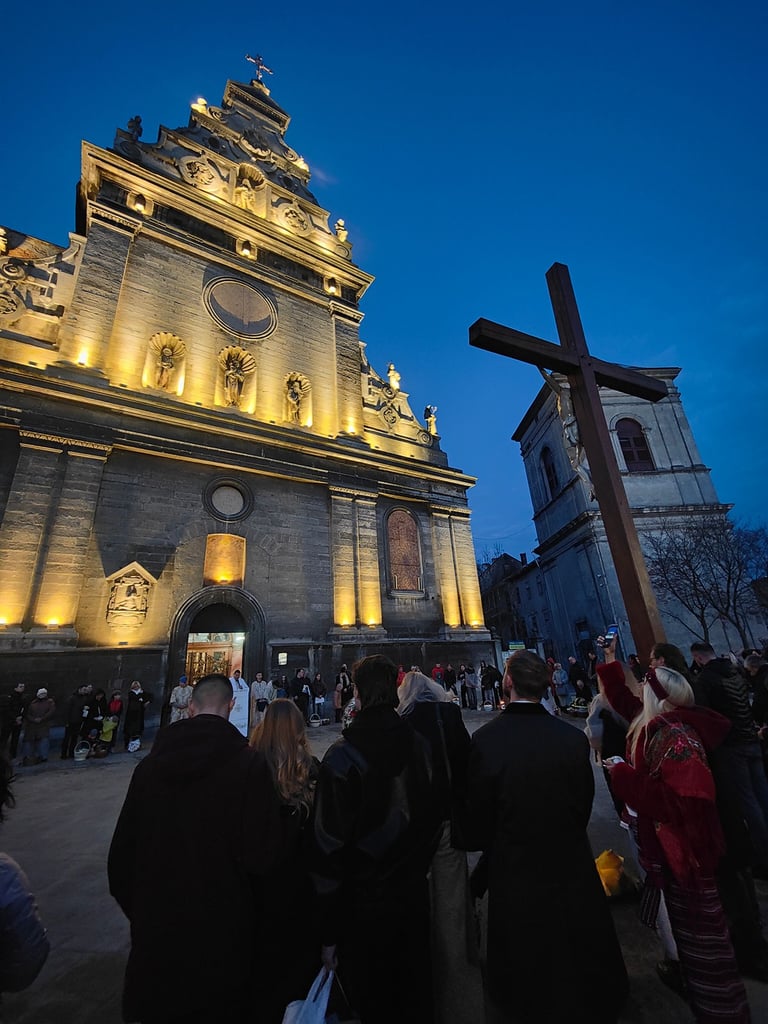 church service for Easter