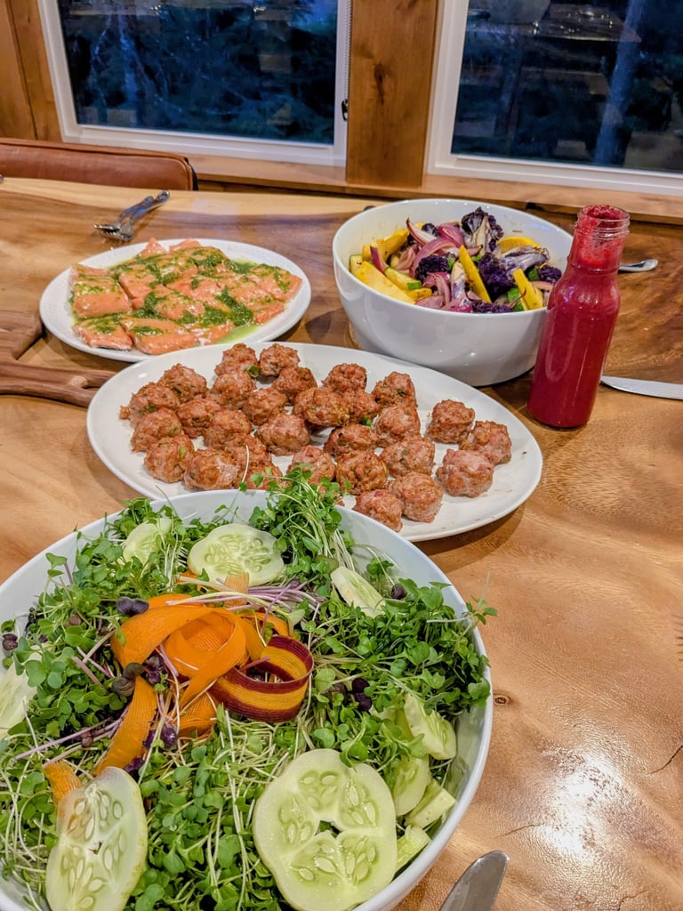 Private chef service for oregon washington adventures retreats destination weddings gluten free 