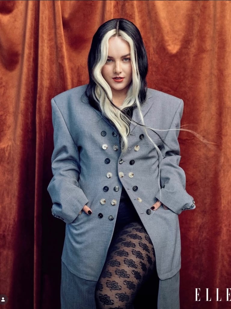 Ewa Farna wears ALEXANDER BEL SS26 for Elle Czech, December issue, 2025