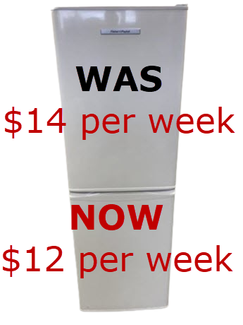 Rent A Fridge 240l Fisher&Paykel $12 Per Week