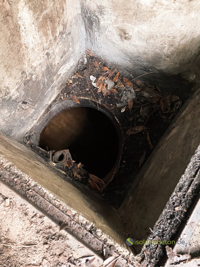 ondergrondse tank schuimbeton