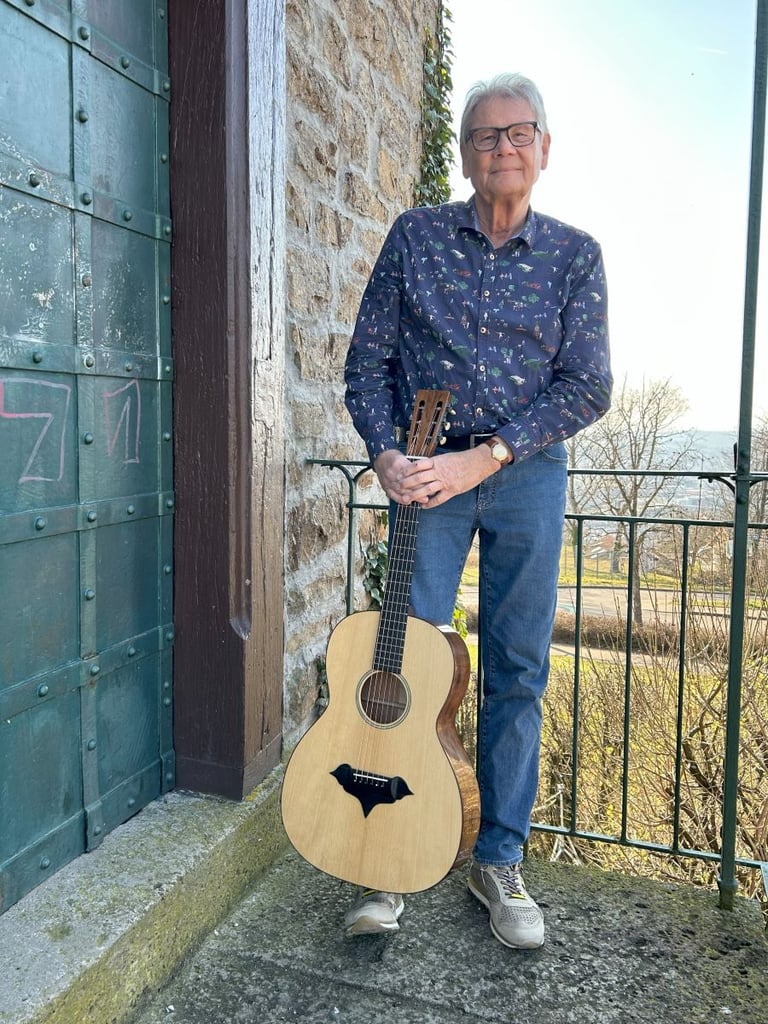 Gitarre ist Hans Dieters Leidenschaft