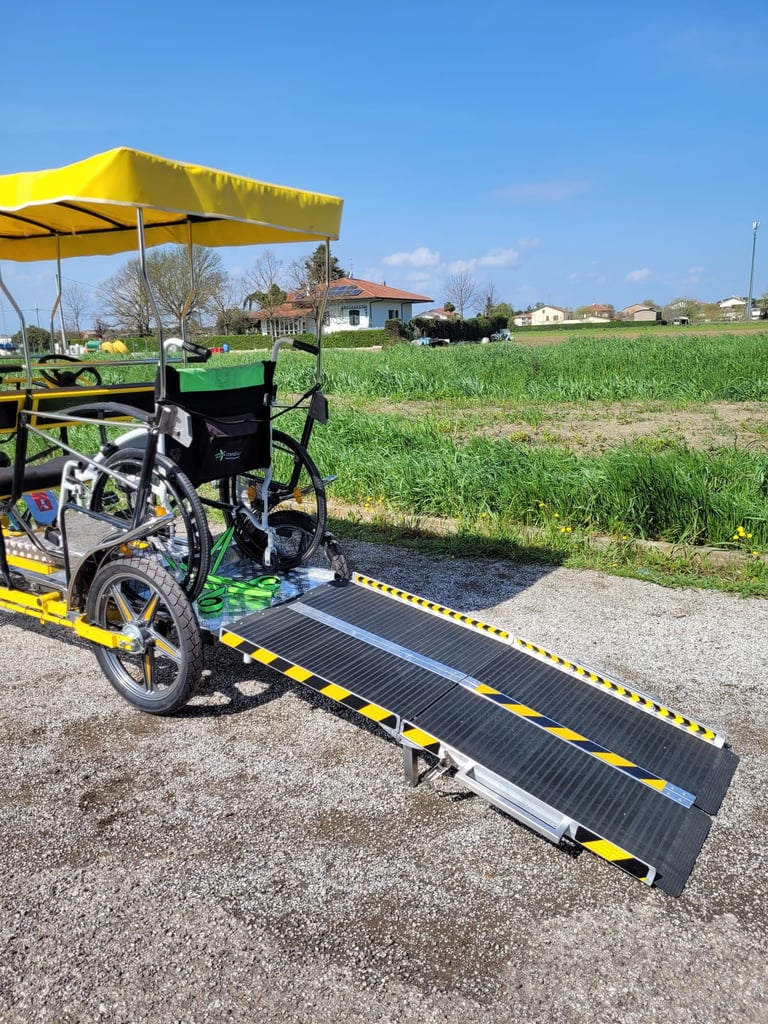 Insertion parfaite du fauteuil dans l'espace 