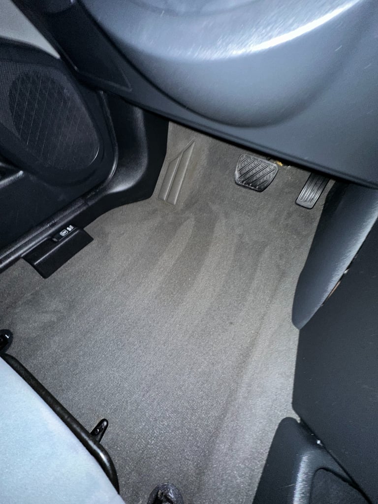 carpet shampoo and vacuum after mobile detailing