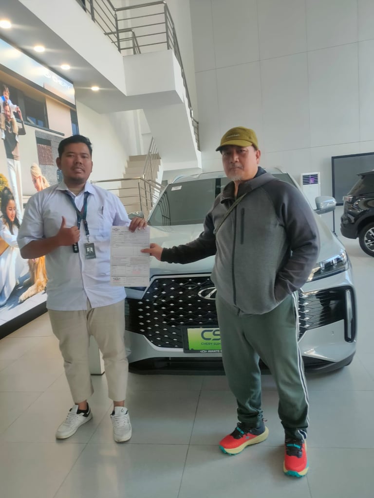 pemesanan chery tiggo cross csh