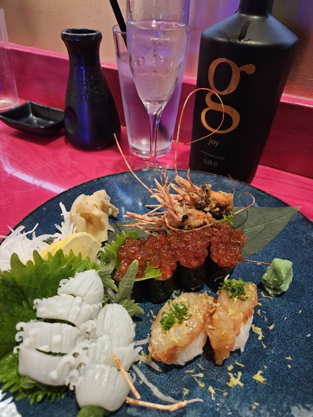 sushi and sashimi at Good Fortune St. Pete Florida