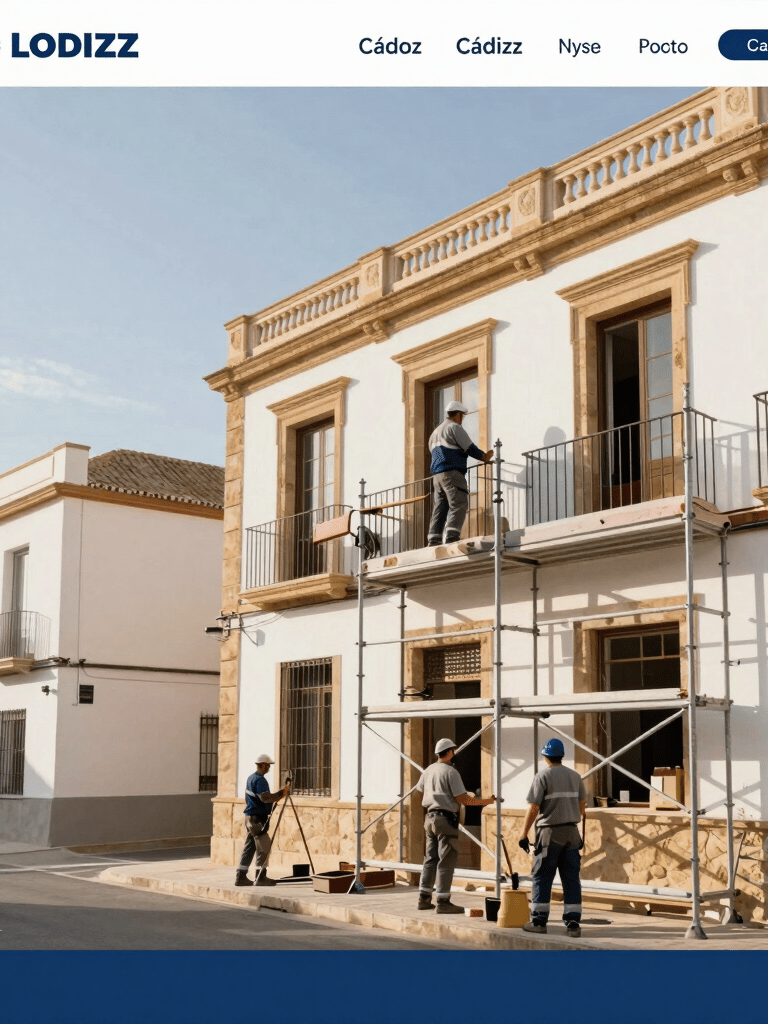 Close-up of a freshly plastered and painted white wall corner in a renovated Cádiz interior, natural daylight raking across the smooth finish revealing perfect texture, trowel marks just visible, warm neutral tones