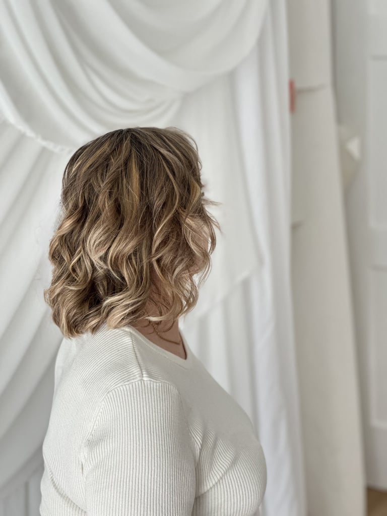 cabelos caracóis feitos por dayze beauty para ensaio fotográfico 