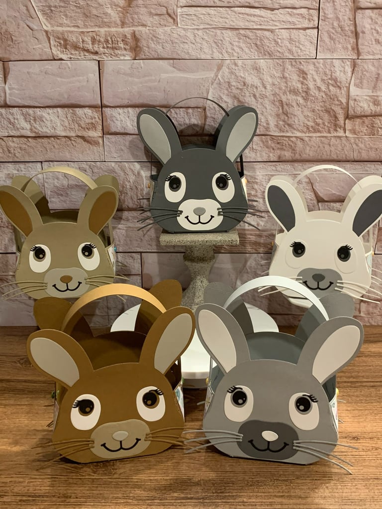 3D Bunny Baskets