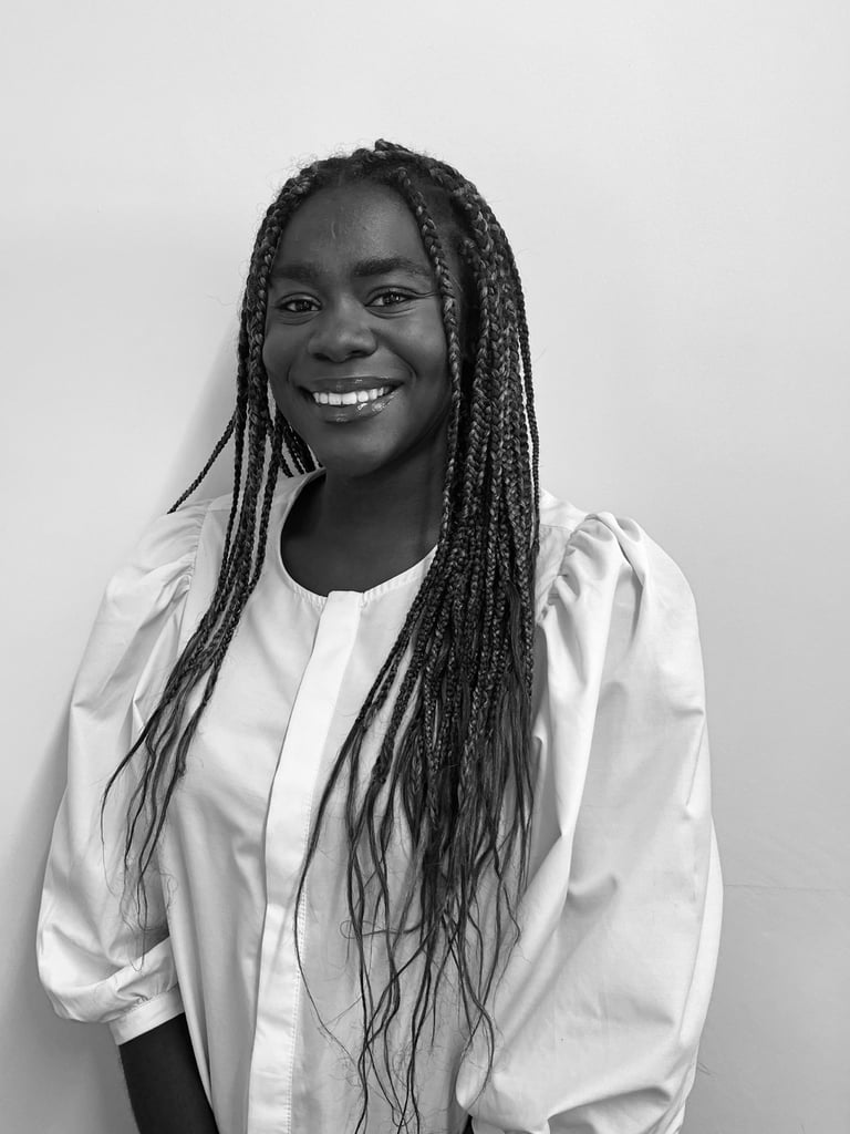 black and white headshot Neuma Domingos 