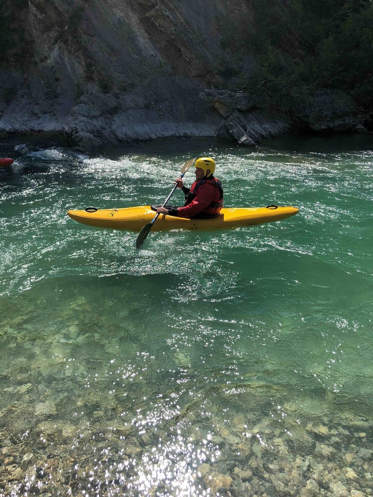 rivière drôme canoé kayak baignade canyonning