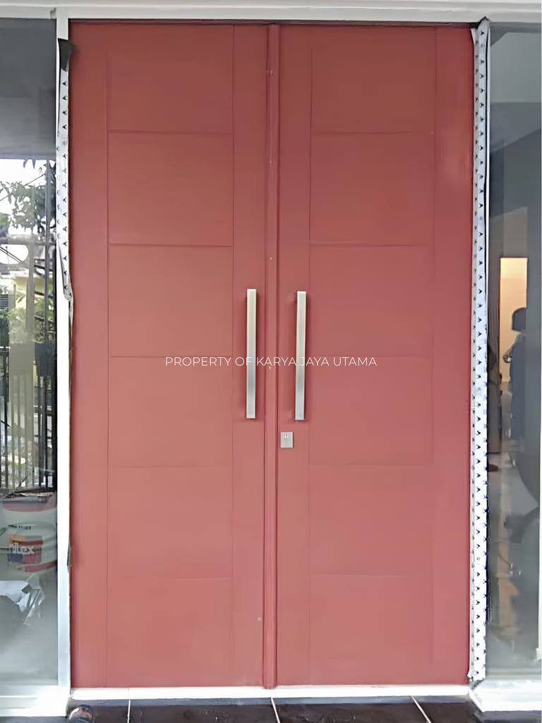 Pintu Solid Wood Panel finishing mowilex A
